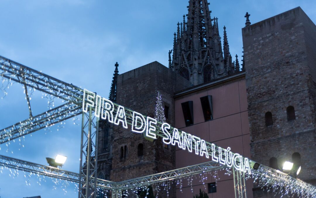 Visita la ‘Fira’ de Santa Llúcia de Barcelona, con BusGarraf