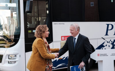 Grup Plana presenta 9 autocars nous per reforçar els serveis del Garraf i Costa Daurada