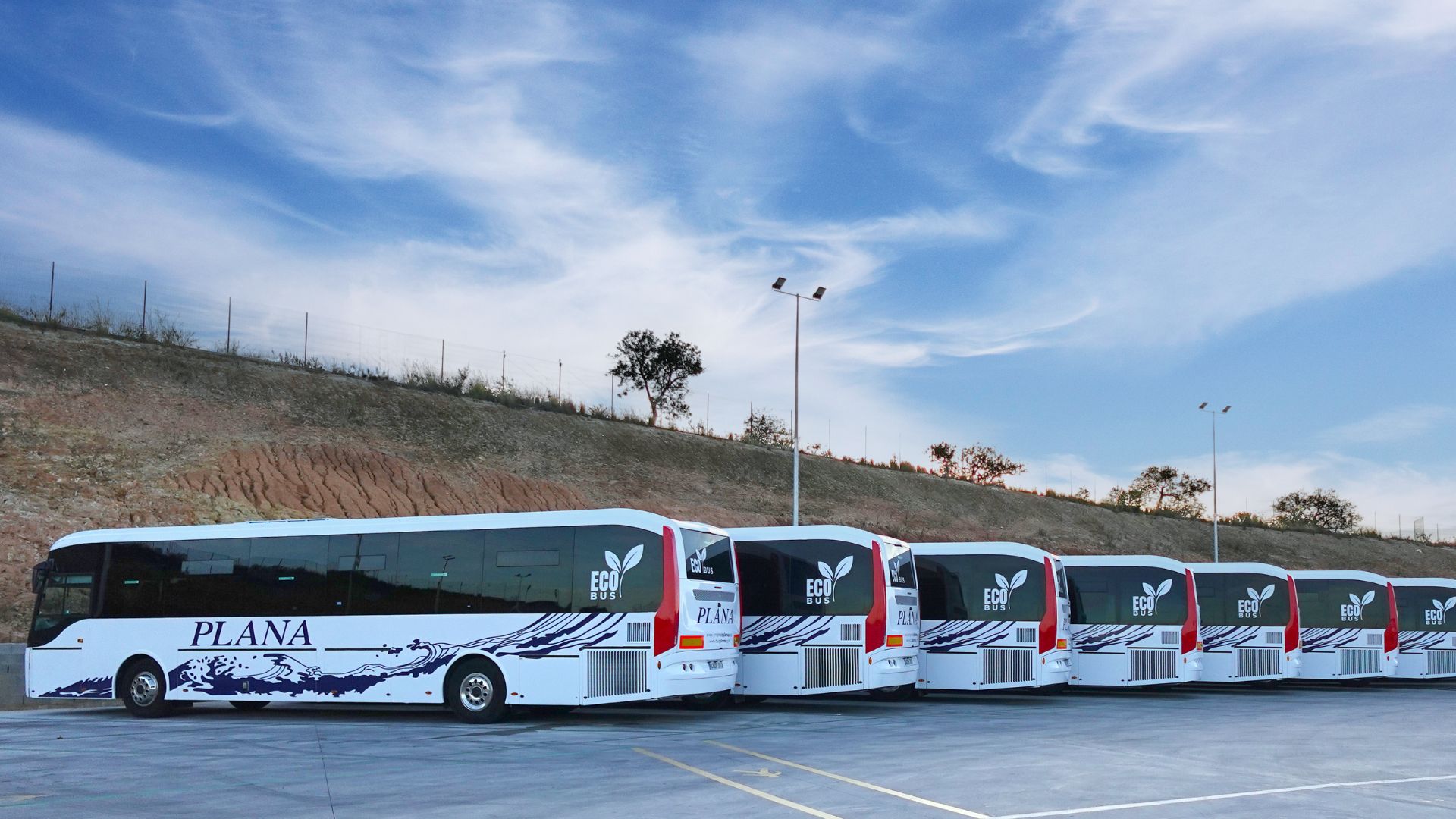 Autocares etiqueta ECO BusGarraf Transporte Público