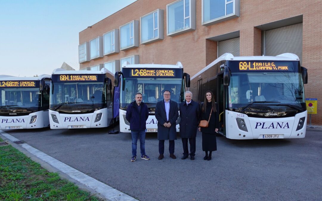 BusPlana integra el transport urbà en els seus serveis de Vilanova i la Geltrú